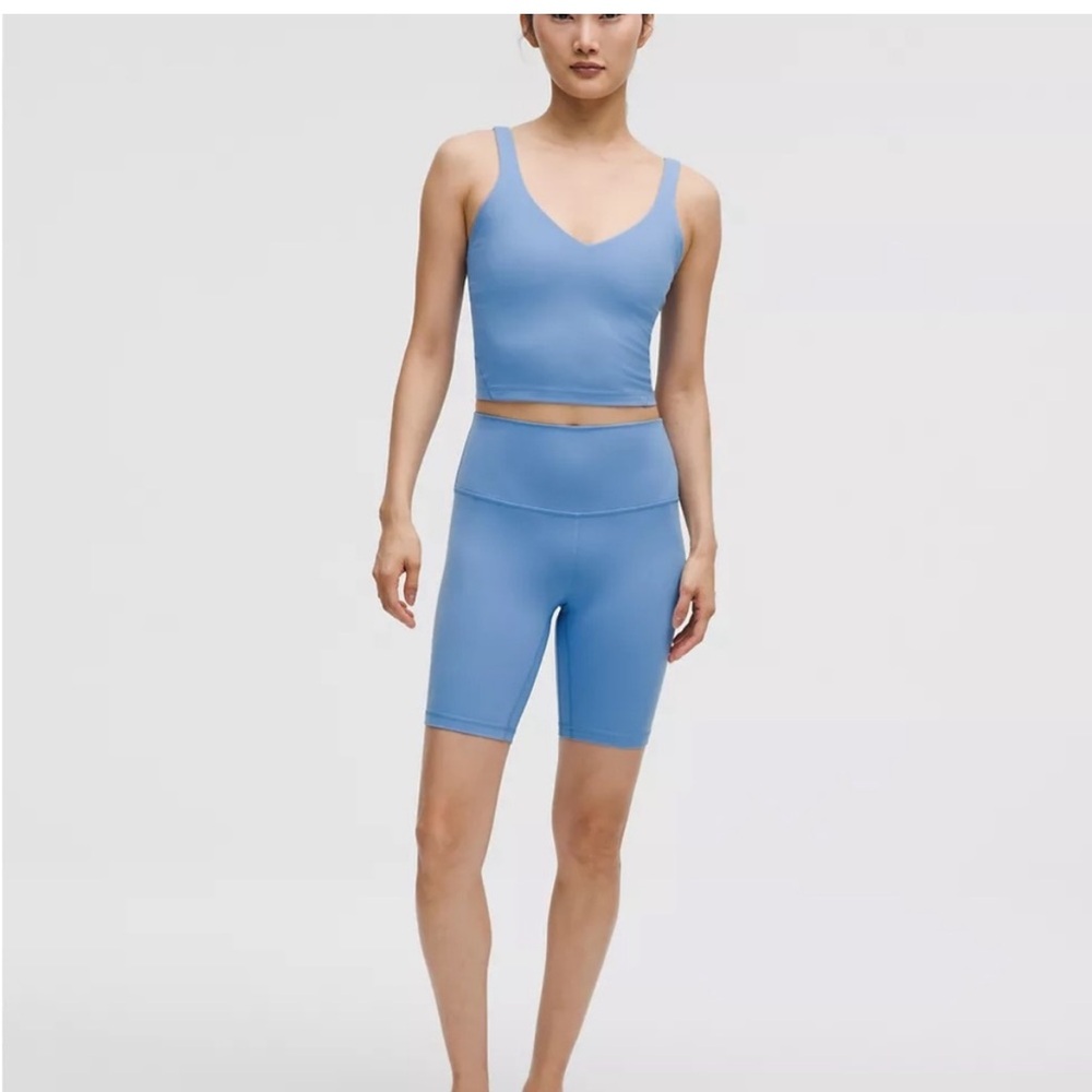 Limited Edition LULULEMON Align Tank Top Light Support  Size 6 Color Pool Party - Picture 3 of 11